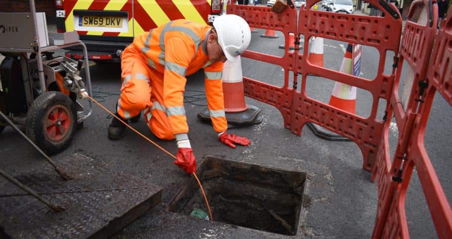 checking down drainage