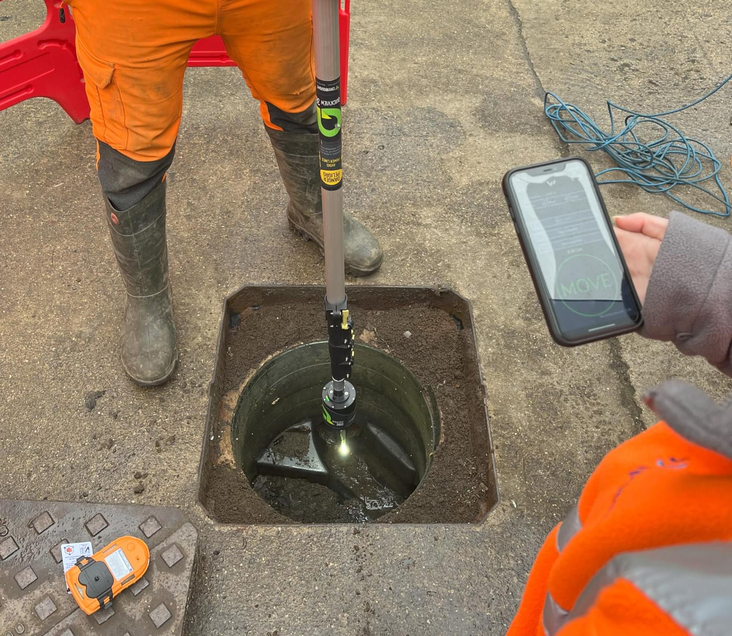 Pipeline inspection and surveys (including manholes)